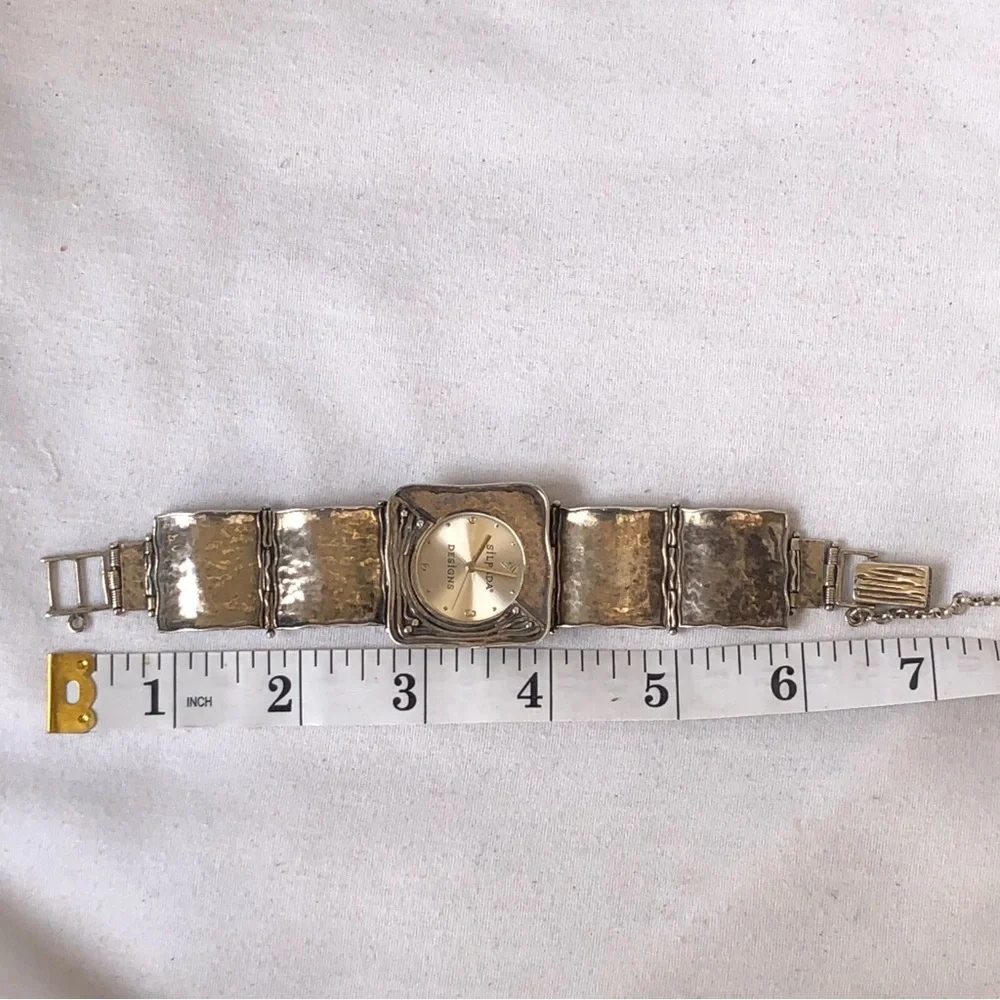 Silpada Sterling Silver Hinged Wrist Watch - Picture 9 of 17